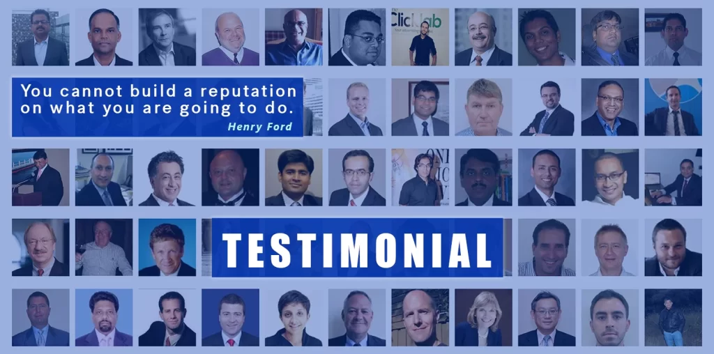 Vivek Sood Testimonials